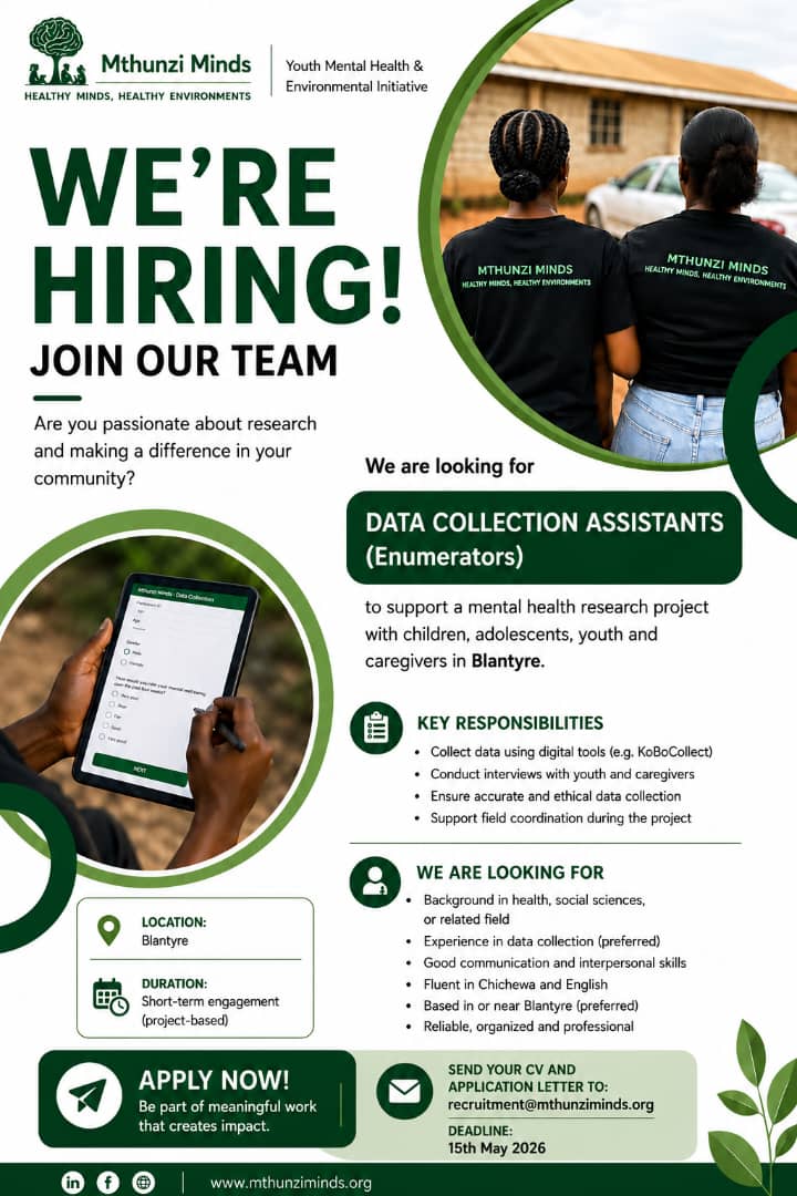 Join Our Team - We’re Hiring Data Collection Assistants