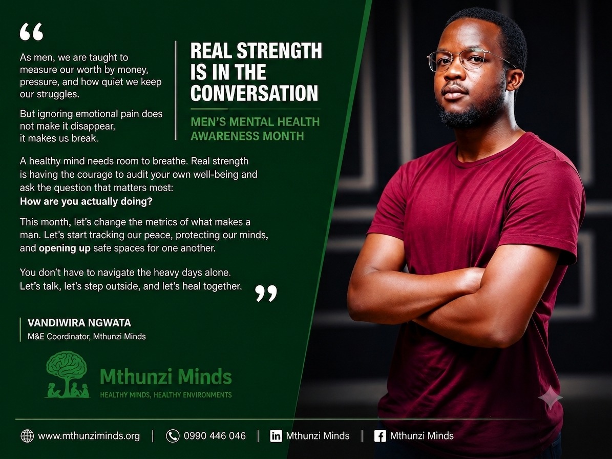 Real Strength Is in the Conversation: A Reflection for Men's Mental Health Awareness Month.